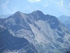 Vue du mont Torena depuis le Pizzo Coca.