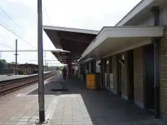 Intérieur de la gare.