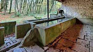 Le lavoir de la Piroulette.