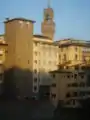 La maison-tour des Consorti près du Ponte Vecchio, dans l'Oltrarno