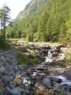 Le torrent Saint-Marcel