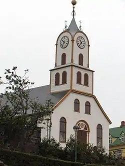 La cathédrale de Tórshavn.