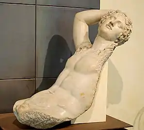 Torse de Bacchus, époque antonine, Musei Capitolini.