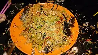 Salade yusheng.