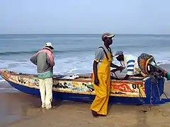 Bateau de pêche.