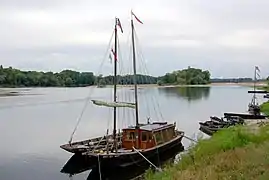 Loire à La Chapelle-sur-Loire.