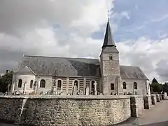 L'église Saint-Martin.