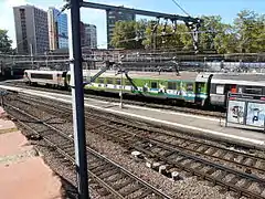 Voiture Services B3Su en gare de Toulouse-Matabiau.