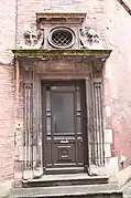 Porte dans la cour de l'hôtel de Massas (ou hôtel d'Aldéguier), dernier quart du XVIe siècle.