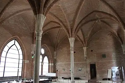 La salle capitulaire du couvent des Cordeliers.