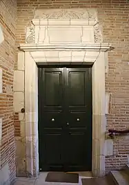 Porte intérieure Renaissance.
