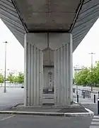 Un pilier du viaduc.