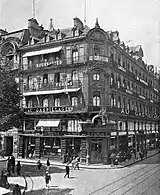 Toulouse 1926,rue Lafayette (G.) et 47 rue Alsace Lorraine (D.) - magasin Au Gaspillage, désormais