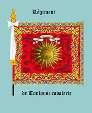 régiment de Toulouse cavalerie, avers