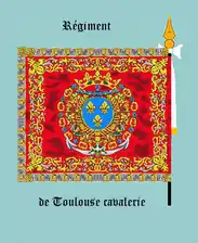 régiment de Toulouse cavalerie, revers