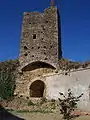 Tour nord-est vue de l'intérieur.