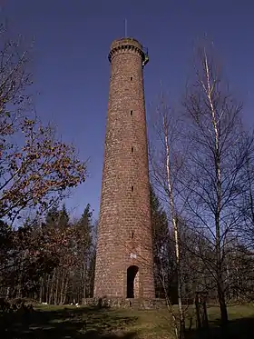 La tour du Grand Wintersberg (pays des roches de la Vasgovie)