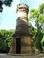 Monument rendant hommage à l'armée Allemande. Les vieux privatiens prétendent que le Kaiser y montait pour observer Verdun