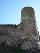 Tour de la Dame Blanche, vue de la route.