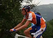 Denis Menchov victime de plusieurs chutes lors du Tour de France.