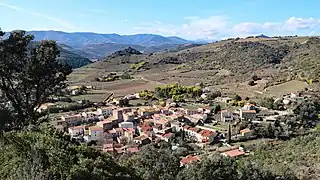 Le village de Raziguères