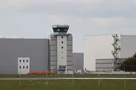 Tour de contrôle de l'aéroport (site Airbus Industrie)