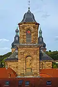 Abbatiale Saint-Nabor (vue de la tour de façade)