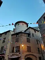 Photographie de la tour de l'horloge.