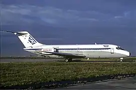 DC-9-21 en 1981.
