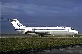 DC-9 de la TAT/Air Alpes en 1981