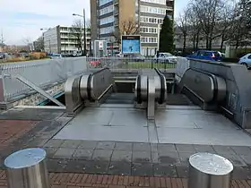 Vue de la station.