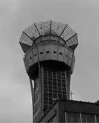 La tour de contrôle d'Orly Sud.
