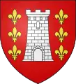 Blason de la maison d'Alègre.