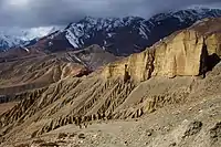 La montée vers le col de Dhakmar La.