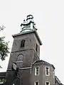 Vue de la tour du temple.