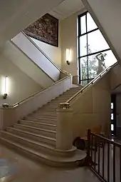 L'escalier d'honneur.