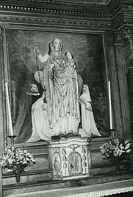 Vierge à l'Enfant (photographie d'avant 1950).