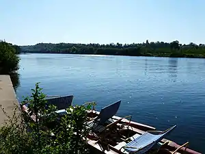 Le site de la base nautique de Trémolat.