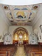 Intérieur de l'église.