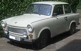 Une Trabant 601 S de Luxe de 1988.