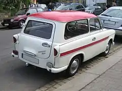 Vue arrière d’une 600 Kombi.