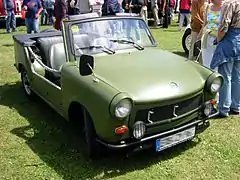 La version « Kübelwagen » de la Trabant 601.