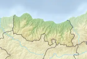 Voir sur la carte topographique de la province de Trabzon