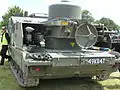 M548 lance-missiles Rapier de la British Army en 2009.