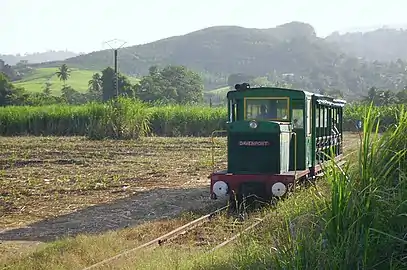 Le "Train des plantations" .