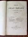 Traité de l'hélice propulsive de François-Edmond Pâris- 1855 -