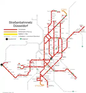 Image illustrative de l’article Tramway de Düsseldorf