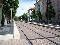 Station Aristide Briand, ancien terminus jusqu'en 2017