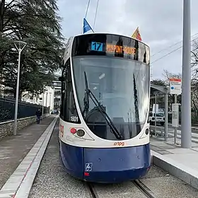 Image illustrative de l’article Ligne 17 du tramway de Genève