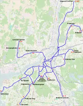 Image illustrative de l’article Tramway de Göteborg